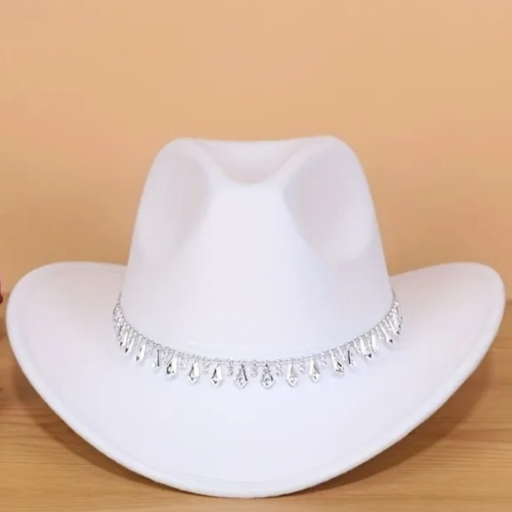 Cowboy hat white New 🤠🤠🤠